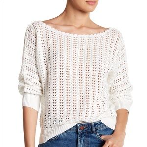 Free People Crochet Sweater